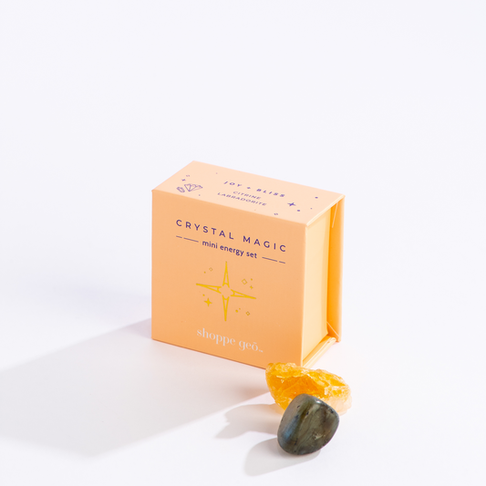 Joy + Bliss Mini Energy Gemstone Boxed Set - Crystal Magic Collection - Mellow Monkey