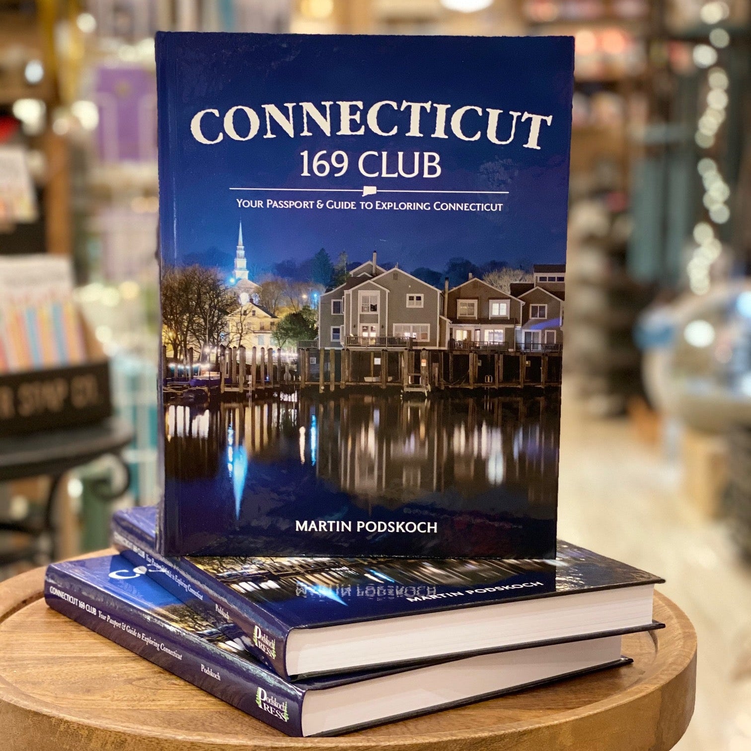 Connecticut 169 Club: Your Passport & Guide to Exploring Connecticut - Author Signed - Hardcover Book - Mellow Monkey