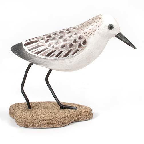 Sanderling Carved Free Standing 6-in - Mellow Monkey