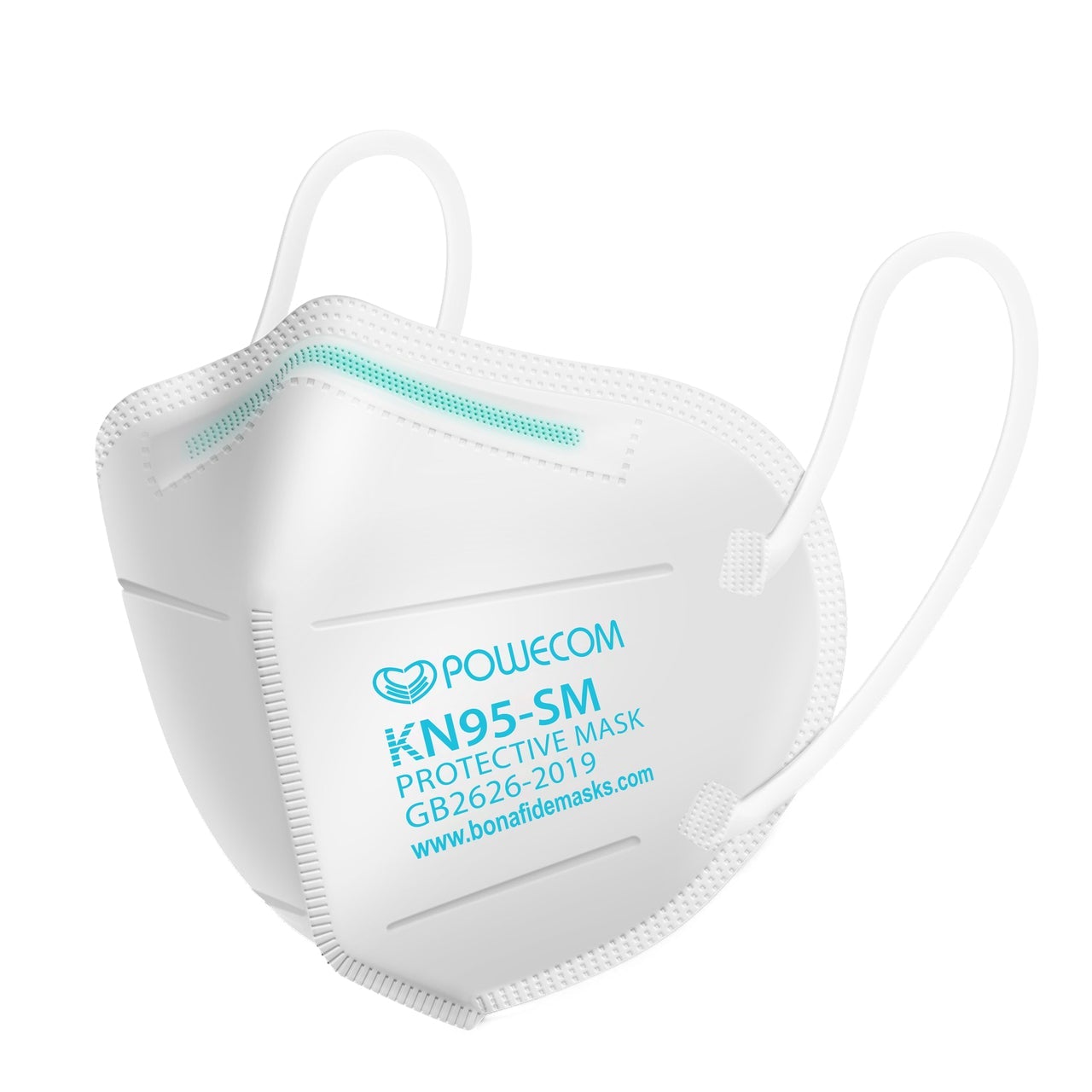 Small Mask KN95 Child / Small Sized Respirator Face Mask - White - 10 Pack ...