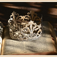 Vintage Pierced Tin Crown - Silver - Mellow Monkey