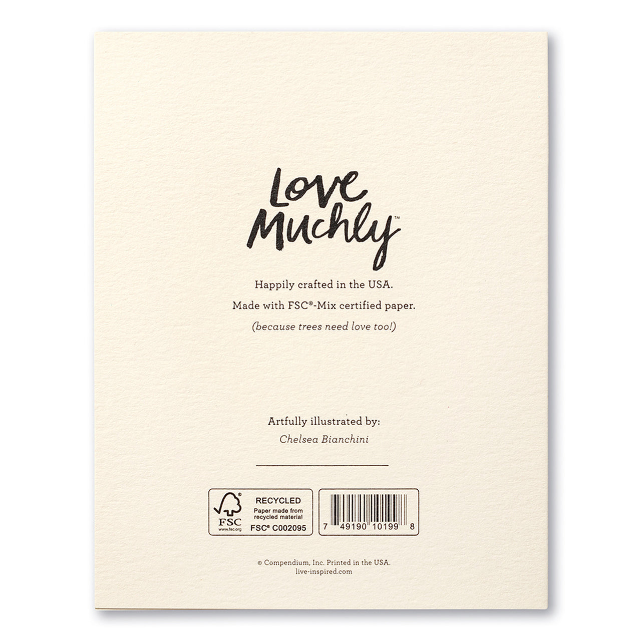 Love Muchly Greeting Card - Anniversary - Through Ups, Downs, And Upside-Downs... - Mellow Monkey