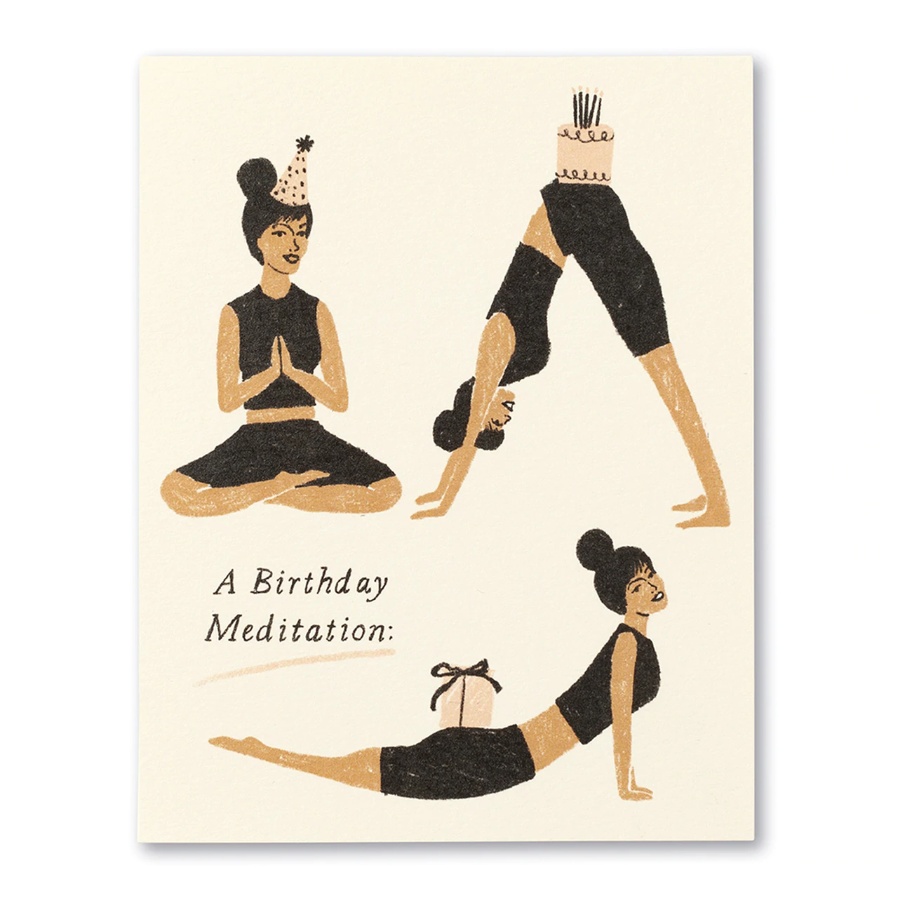 Love Muchly Greeting Card - Birthday - A Birthday Meditation - Mellow Monkey