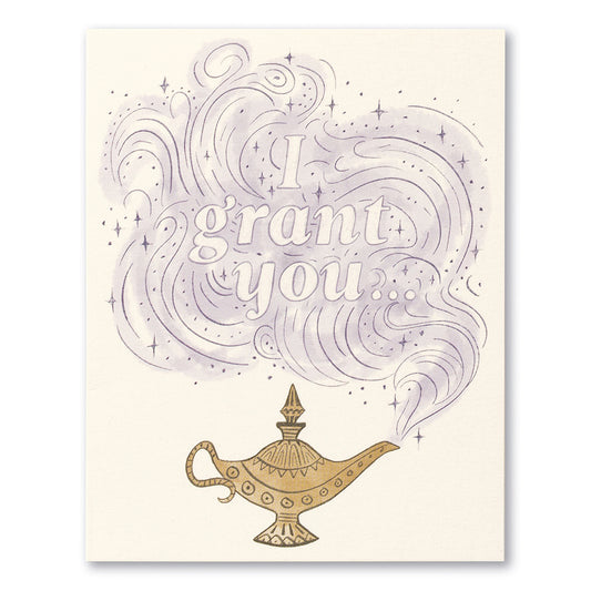 Love Muchly Greeting Card - Birthday - I Grant You ... - Mellow Monkey