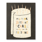 Love Muchly Greeting Card - Birthday - May Your Birthday Cake Really Just Be Frosting - Mellow Monkey