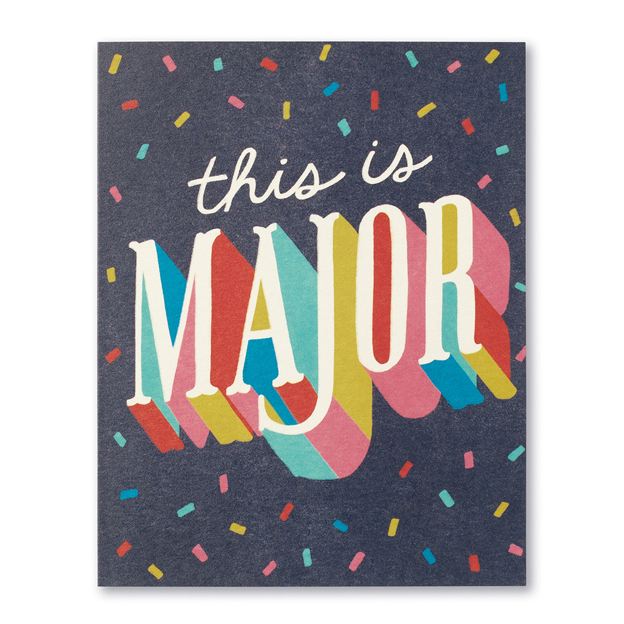 Love Muchly Greeting Card - Congratulations - This Is Major - Mellow Monkey