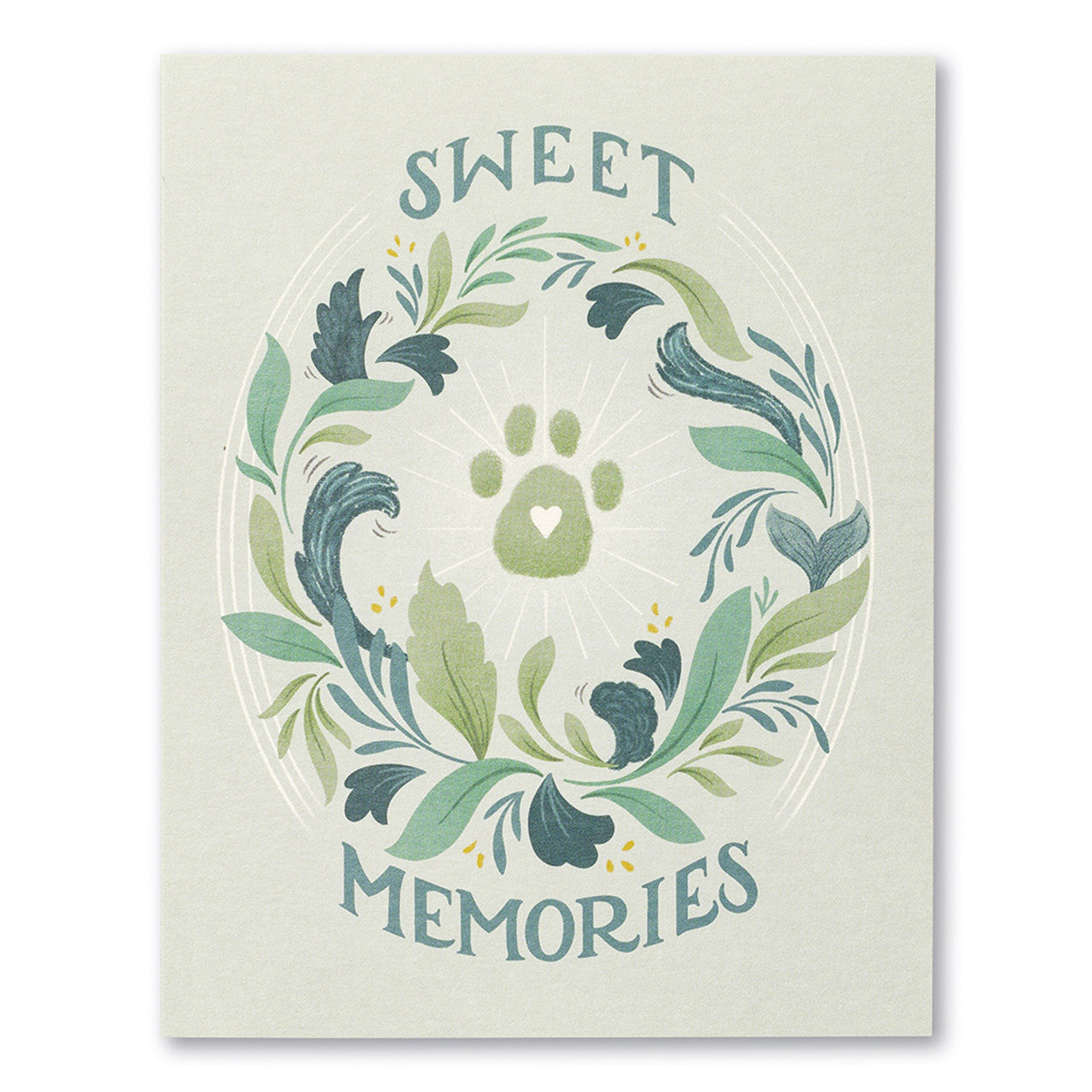 Love Muchly Greeting Card - Pet Sympathy - Sweet Memories - Mellow Monkey