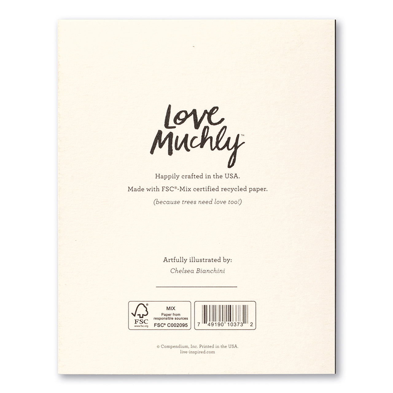 Love Muchly Greeting Card - Thank You - Sorry To Bug You... - Mellow Monkey