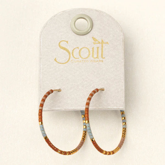 Chromacolor Miyuki  Hoops - Desert/Gold - Mellow Monkey