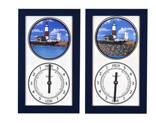 Tidepieces by Alan Winick - Montauk Point Light - Tide Clock - NAVY - Mellow Monkey