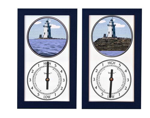 Tidepieces by Alan Winick - Saybrook Breakwater Light Tide Clock - Navy - Mellow Monkey