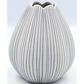 Porcelain Bud Vase - Blue On White - Mellow Monkey