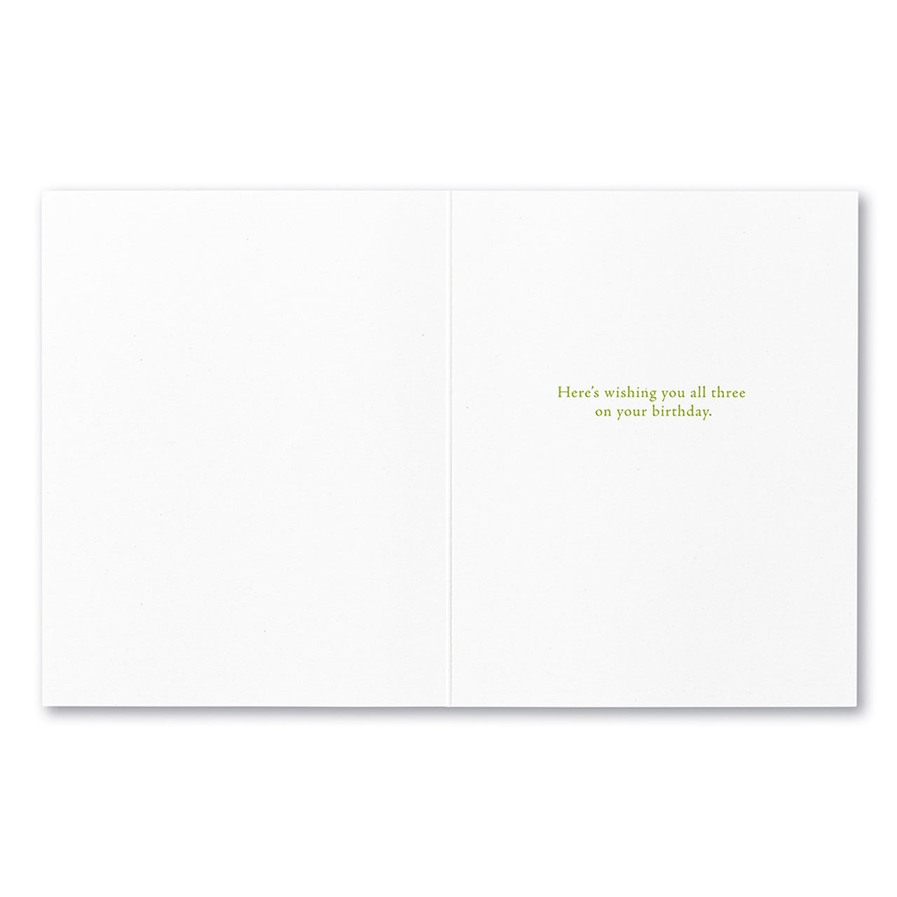 Positively Green Greeting Card - Birthday - ...life has within it that which is good, that which is beautiful, and that which is love. –Lorraine Hansberry - Mellow Monkey