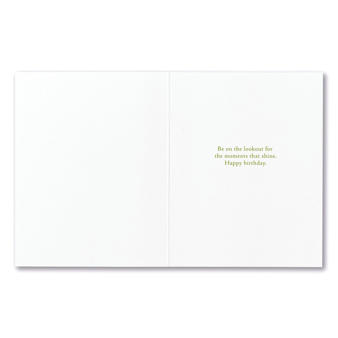 Positively Green Greeting Card - Birthday - We live in a wonderful world that is full of beauty, charm and adventure. There is no end to the adventures that we can have if only we seek them w - Mellow Monkey