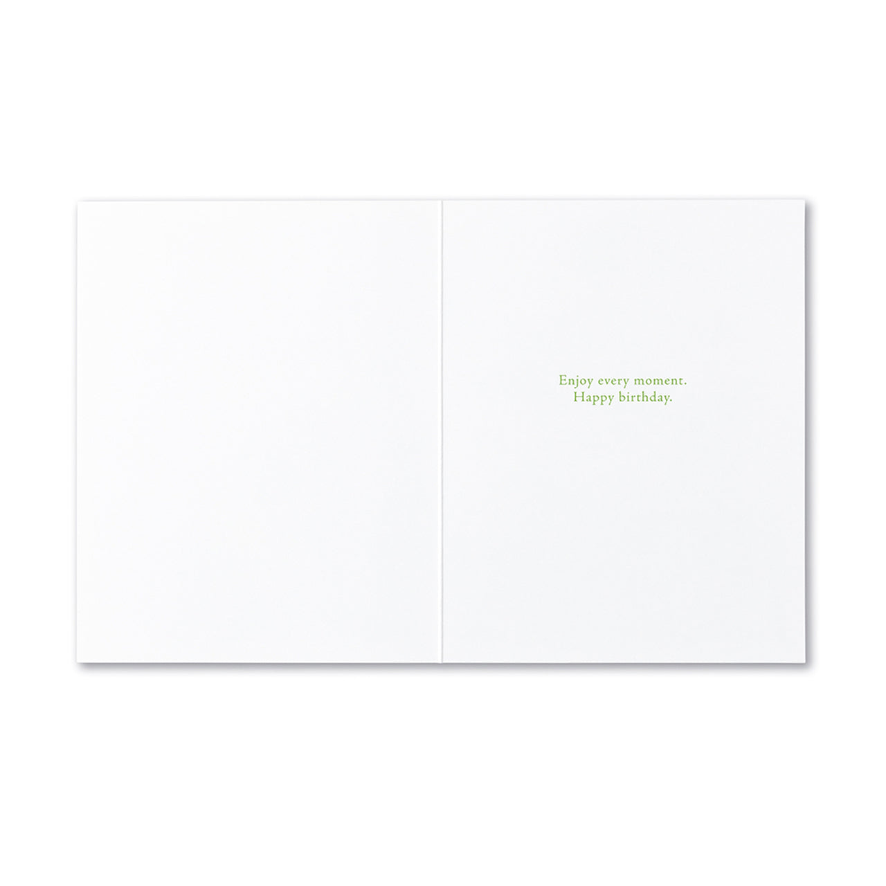 Positively Green Greeting Card - Birthday - ...At the end of the day your feet be dirty... — SHANTI - Mellow Monkey