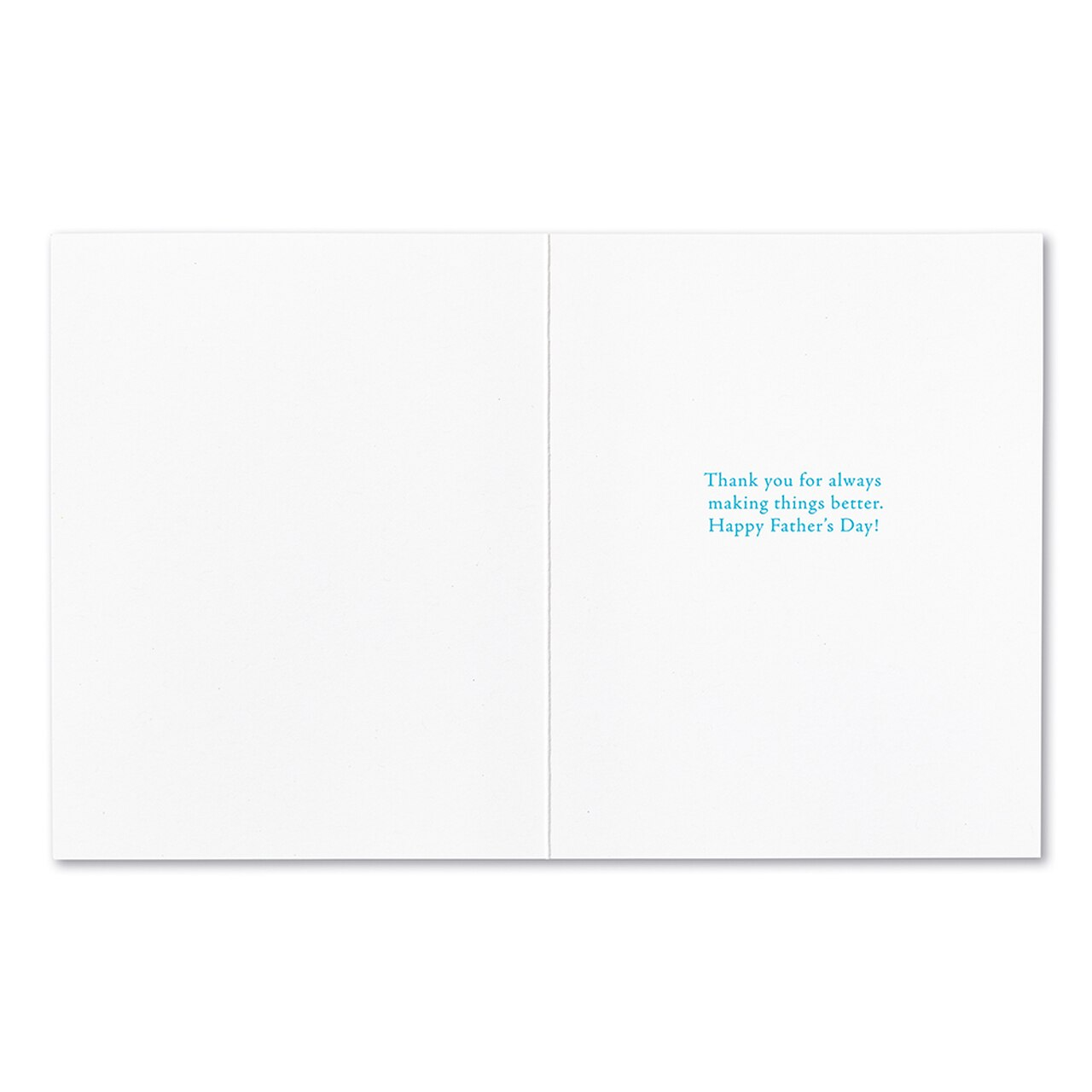 Positively Green Greeting Card - Father's Day - “Caring is the greatest thing, caring matters most.” —Friedrich von Hügel - Mellow Monkey