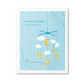 Positively Green Greeting Card - Baby Card -"THIS IS WHERE IT ALL BEGINS." —DAVID NICHOLLS - Mellow Monkey