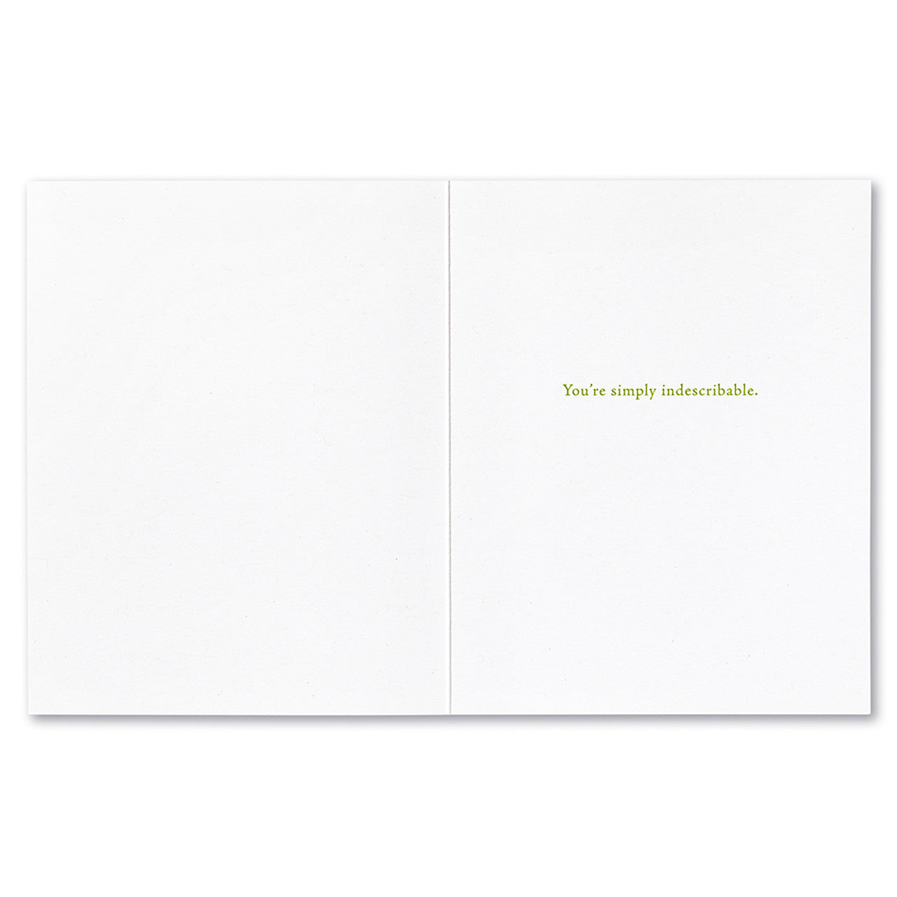 Positively Green Friendship  Greeting Card - “You are the finest, loveliest, tenderest, most beautiful person I have ever known, but even that is an understatement...” —F. Scott Fitzgerald - Mellow Monkey