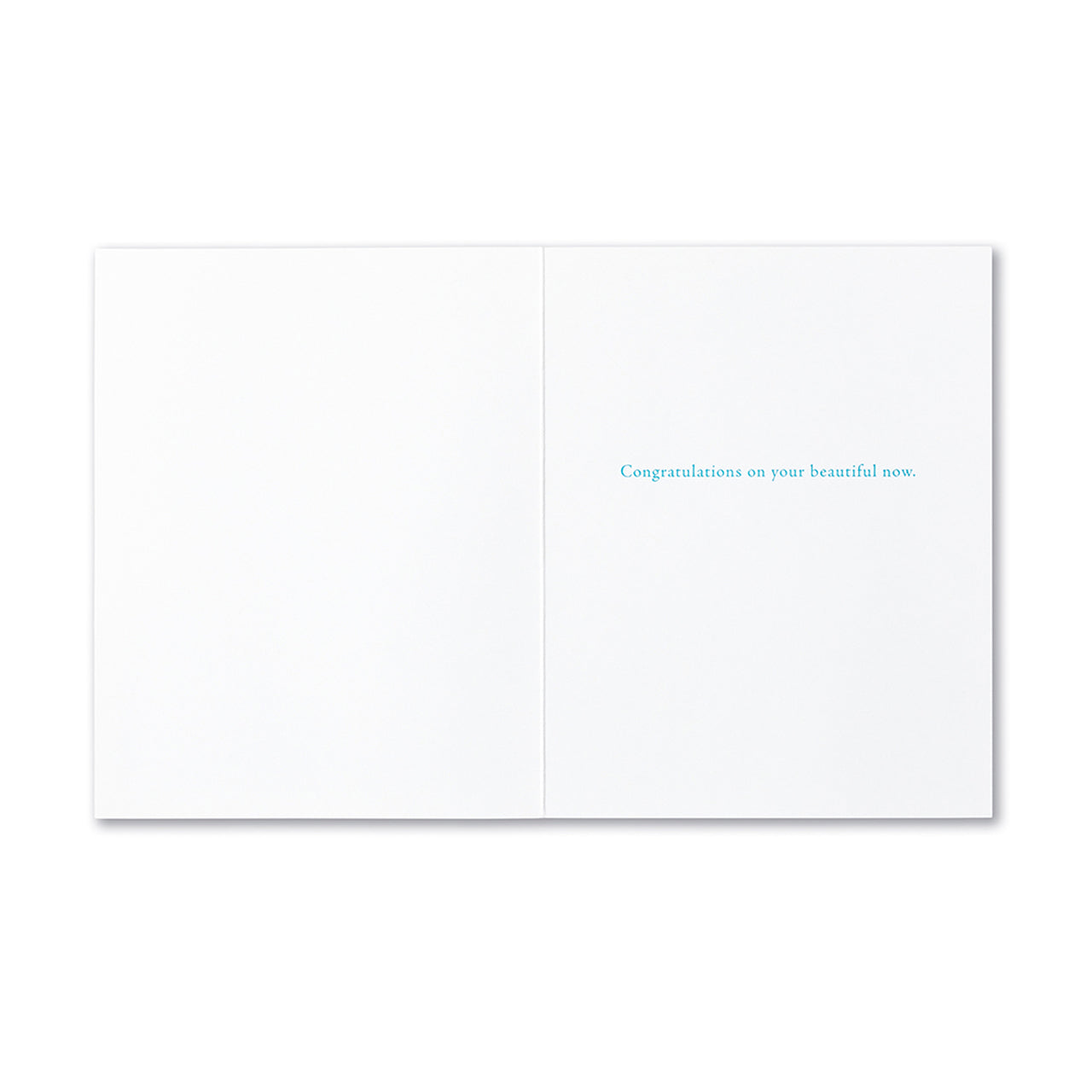 Positively Green Greeting Card - Wedding - "FOREVER IS COMPOSED OF NOWS..." —EMILY DICKINSON - Mellow Monkey