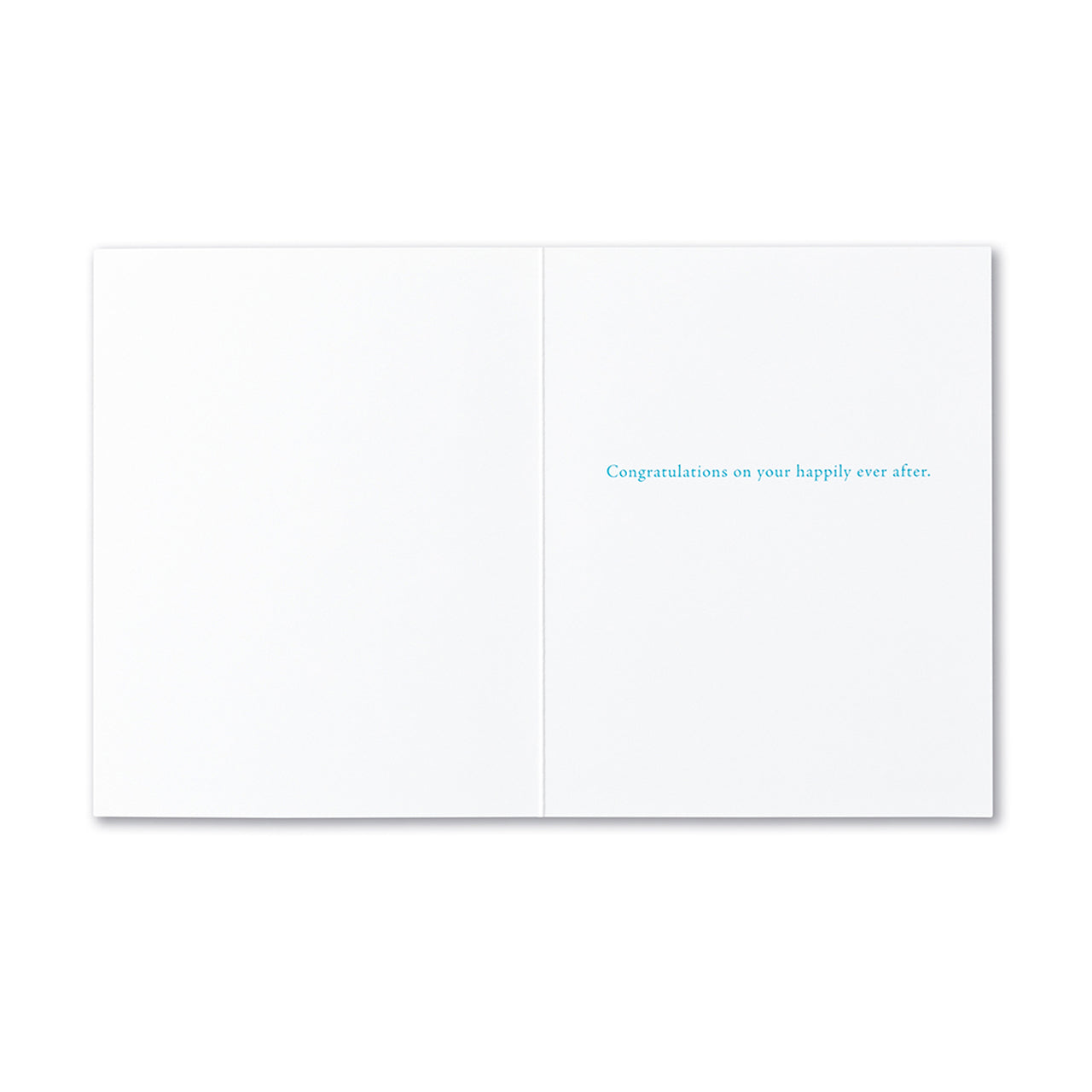 Positively Green Greeting Card - Wedding - "Once In A While, Right In The Middle Of An Ordinary Life, Love Gives Us A Fairytale" -Unknown - Mellow Monkey