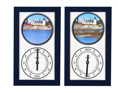 Tidepieces by Alan Winick - Pemaquid Point Lighthouse, Maine - Tideclock - Mellow Monkey