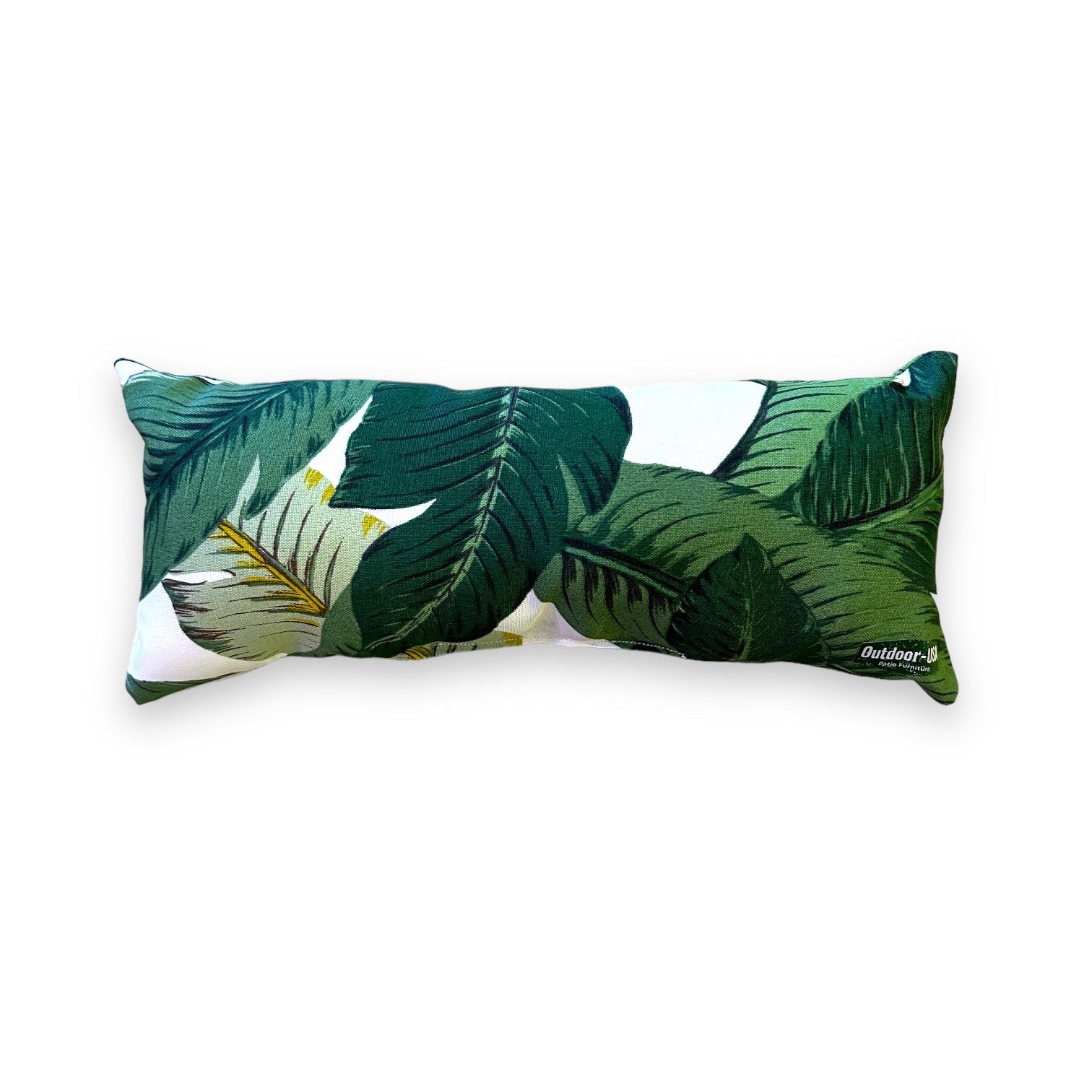 Tommy Bahama Outdoor 17-in x 7-in Mini Lumbar Throw Pillow with Sunbrella Fabric - Mellow Monkey