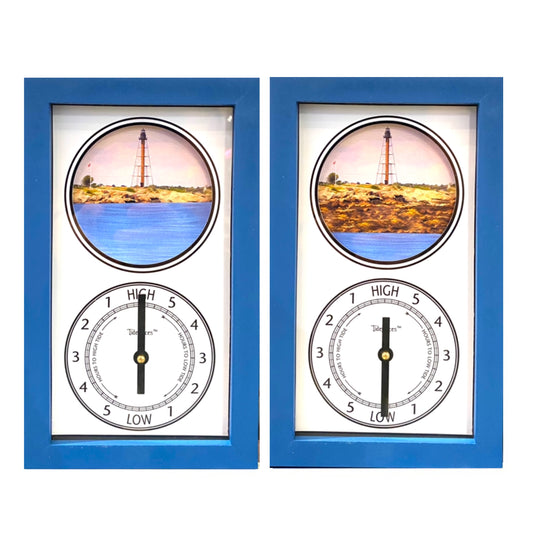 Tidepieces by Alan Winick - Marblehead Light Massachusetts - Tide Clock - Mellow Monkey