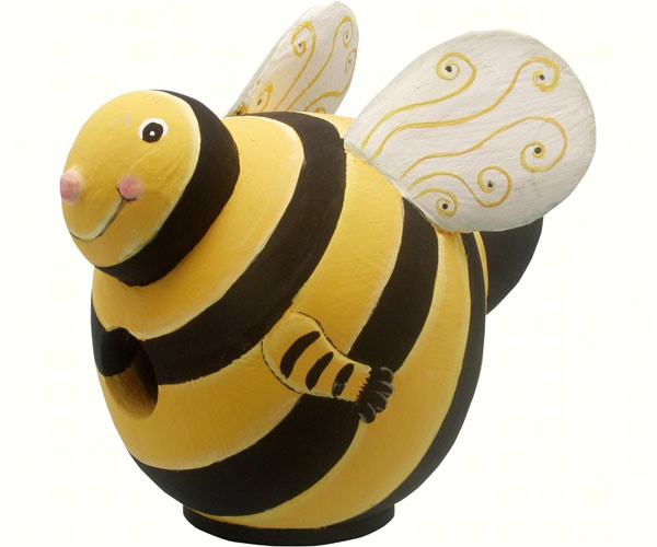 Bumblebee Gord-O Hanging Bird House - Mellow Monkey