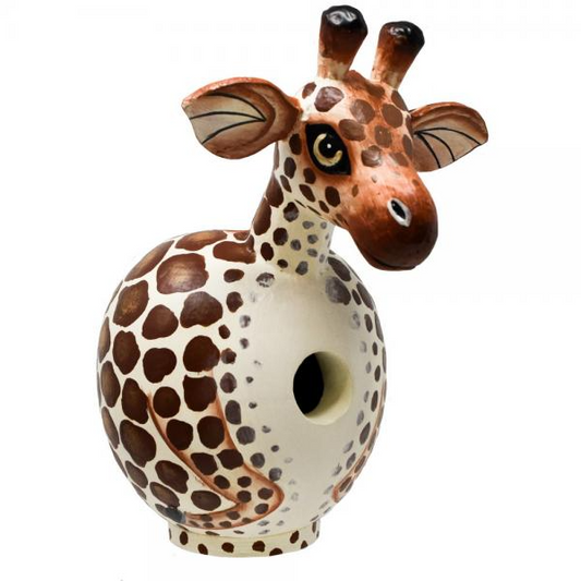 Giraffe Gord-O Hanging Bird House - Mellow Monkey