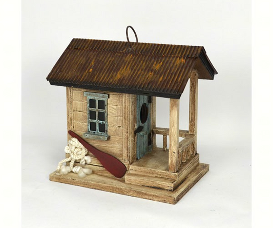 Boat Shack Bird House - 7.5-in - Mellow Monkey