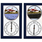 Tidepieces - Stratford Point Lighthouse Tide Clock - Navy - Mellow Monkey