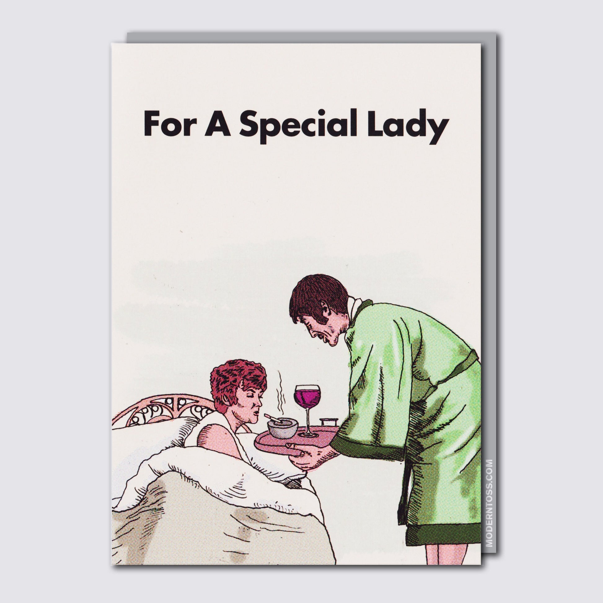 Modern Toss - For A Special Lady - Greeting Card - Mellow Monkey