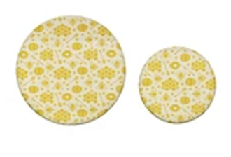 Reusable Fabric Beeswax Food Covers - 12 Styles - Mellow Monkey