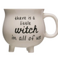 Stoneware Cauldron Mug with Witch Saying - 4 Styles - Mellow Monkey