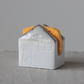 Stoneware House Sponge Holder - White With Reactive Glaze - Mellow Monkey