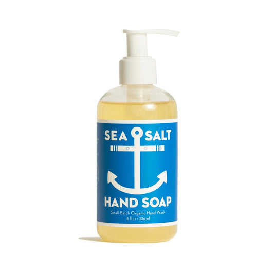 Swedish Dream® Sea Salt Organic Hand Soap - 8-oz Pump Bottle - Mellow Monkey