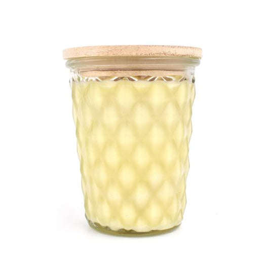 Harvest Spice - Swan Creek Timeless Crystal Jar 100% Soy Candle 12-oz - Mellow Monkey