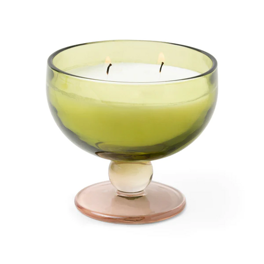 Aura Candle 6 oz. - Misted Lime - Mellow Monkey