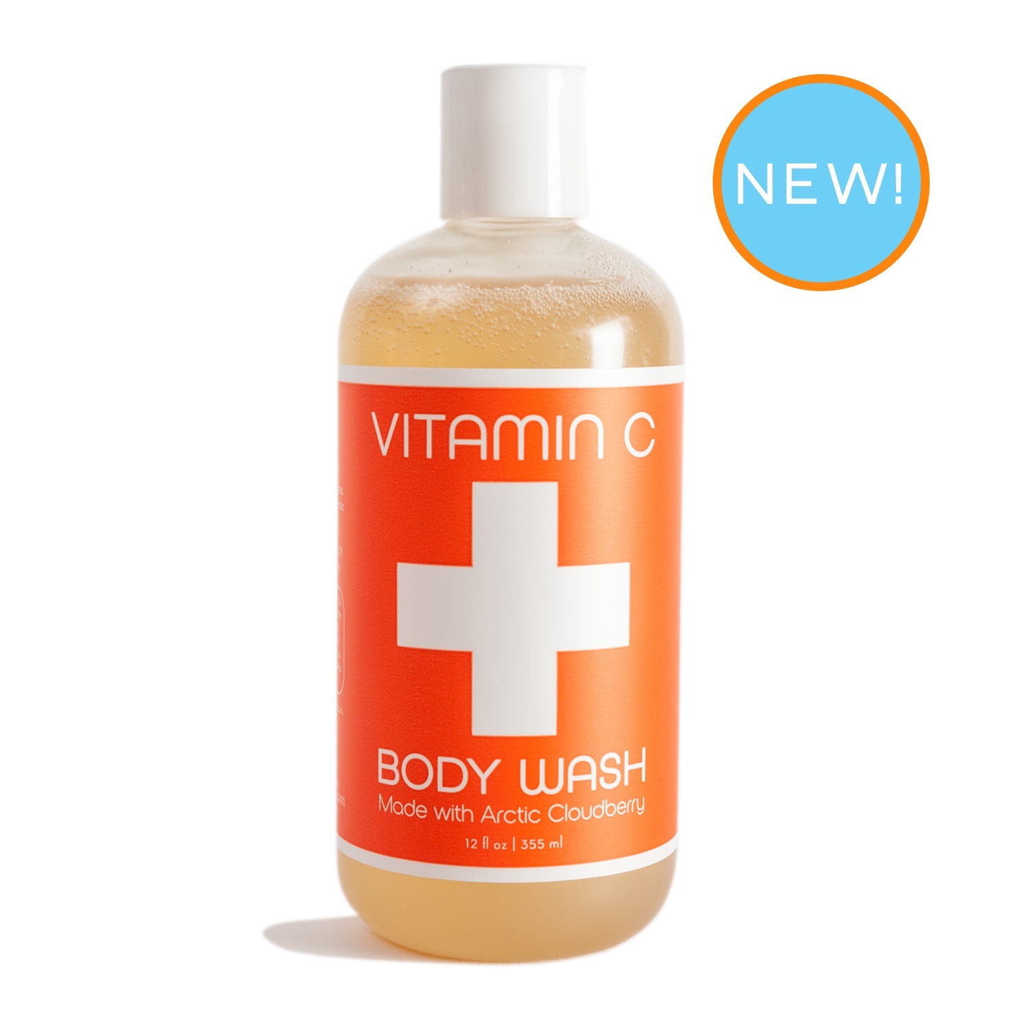 Nordic+Wellness Vitamin C Organic Body Wash - 12-fl oz. - Mellow Monkey