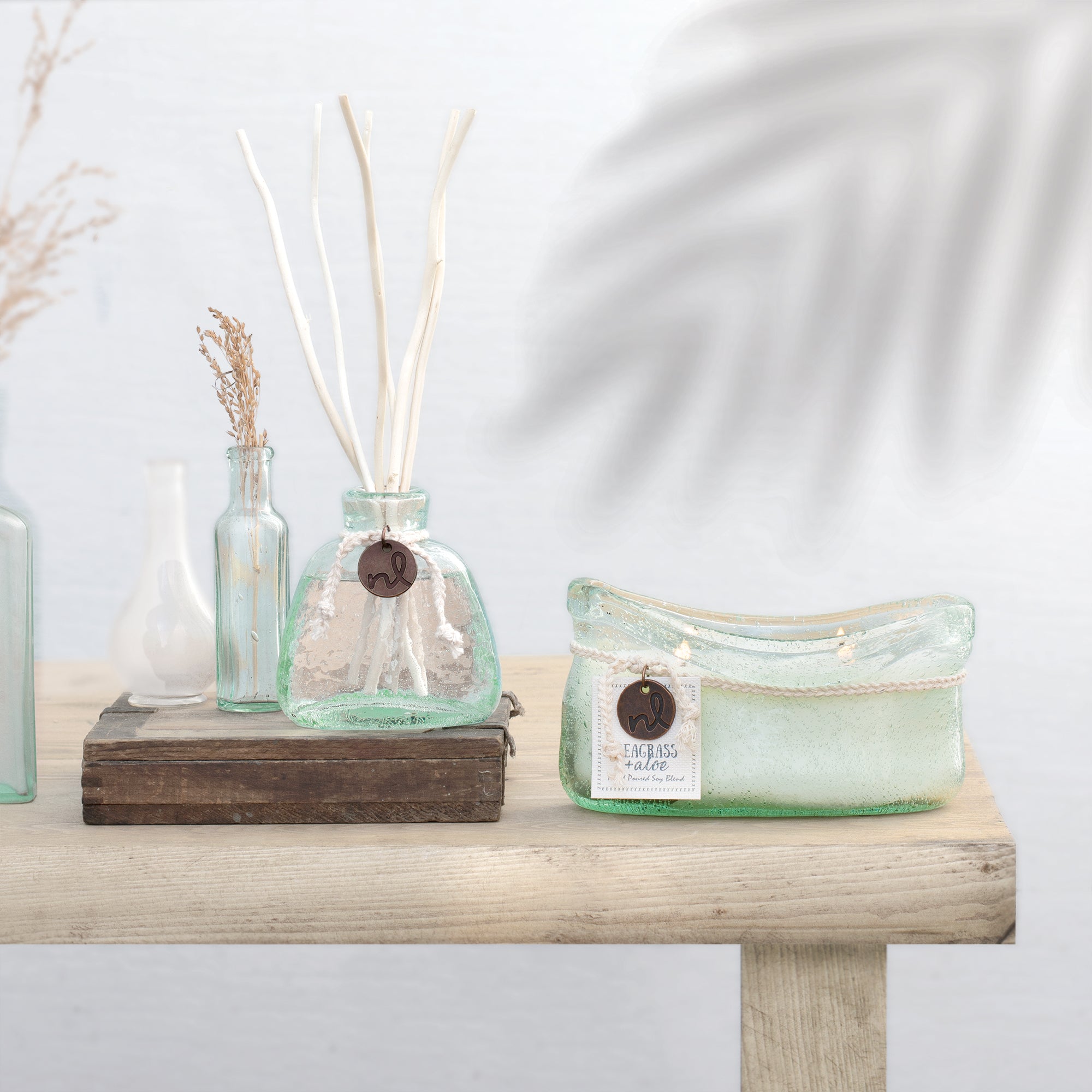 Mellow Monkey Windward Cypress and Sea Reed Diffuser - Thumbnail 2