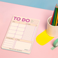 To Do Organizer Notepad - 9-in - Mellow Monkey