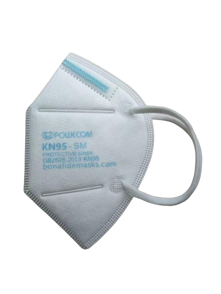 KN95 Child / Small Sized Respirator Face Mask - White - 10 Pack - Mellow Monkey
