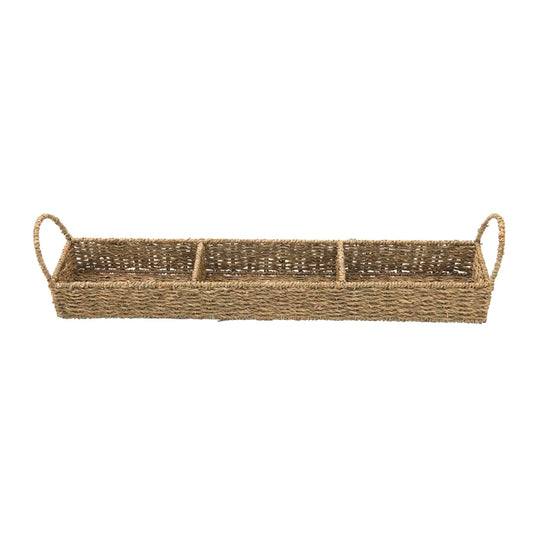 Seagrass Divider Tray - 25-1/4-in - Mellow Monkey