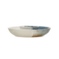 Hand-Painted Stoneware Chip and Dip - Reactive Glaze - 8-3/4-in - Mellow Monkey