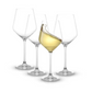 Layla Stemmed White Wine Glass - 13-1/2 oz. - Crystal - Mellow Monkey