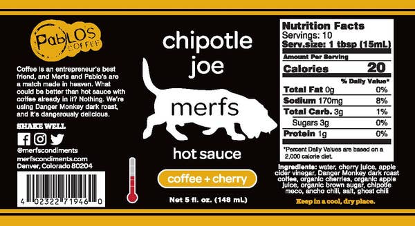 Merfs - Chipotle Joe Hot Sauce - Mellow Monkey