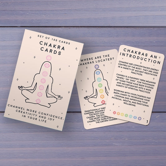 Chakra Cards - 100 Card Set - Mellow Monkey