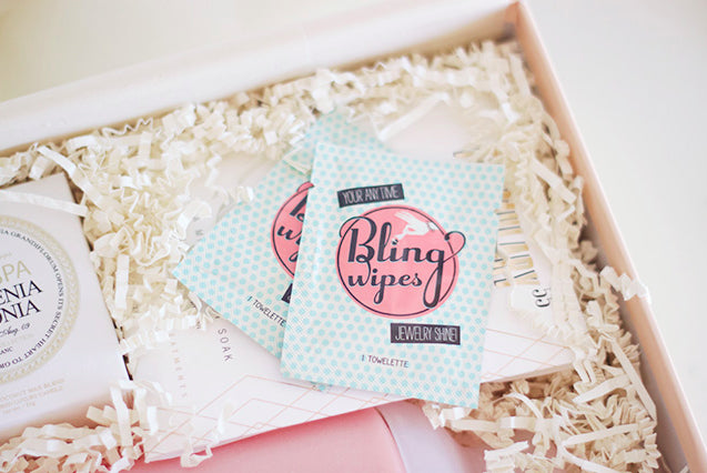 Bling Wipes Single Wipes.