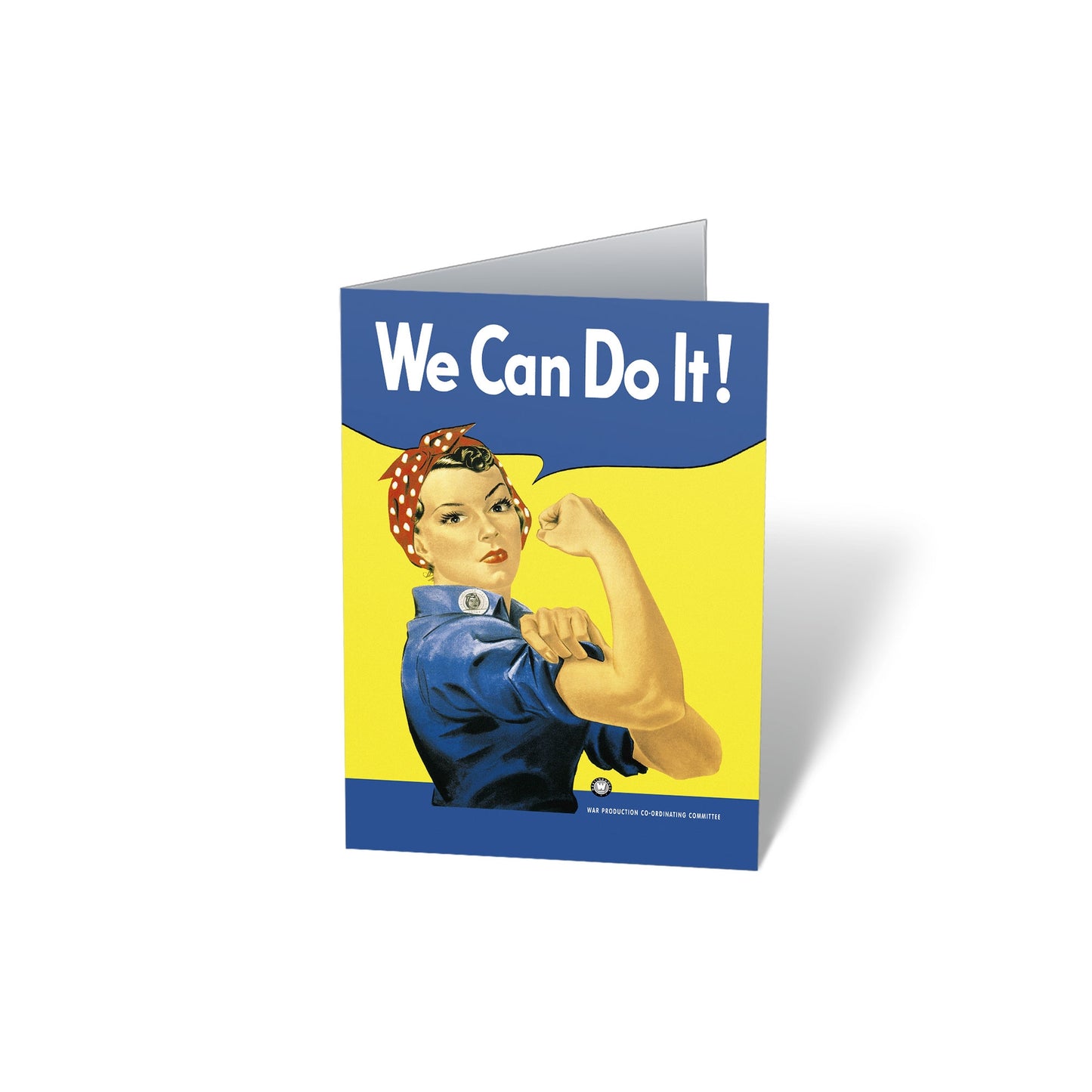 Rosie The Riveter - We Can Do It! - Greeting Card - Mellow Monkey