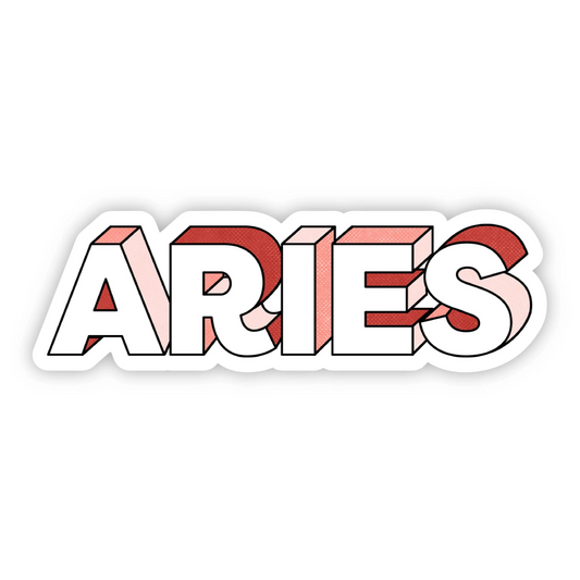 Aries - Vinyl Decal Sticker - Mellow Monkey